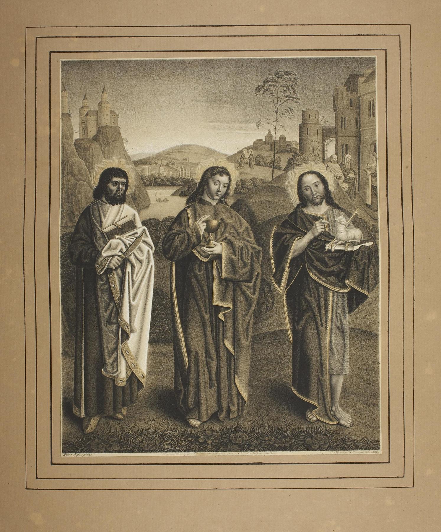 Bartholomæus, Johannes og Johannes Døberen, E1281