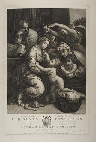 E503 Den hellige familie med sankt Elisabeth og den lille Johannes