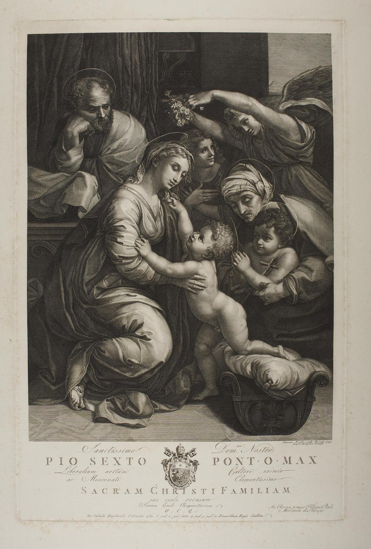The Holy Family with Saint Elisabeth and the Young Saint John, E503