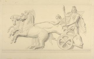 D145 Alexander den Store på triumfvognen