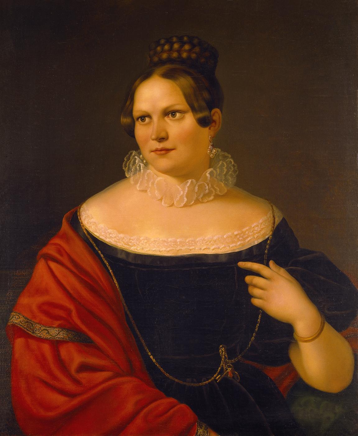 Portrait of Elisa Paulsen, Thorvaldsen's Daughter, B115