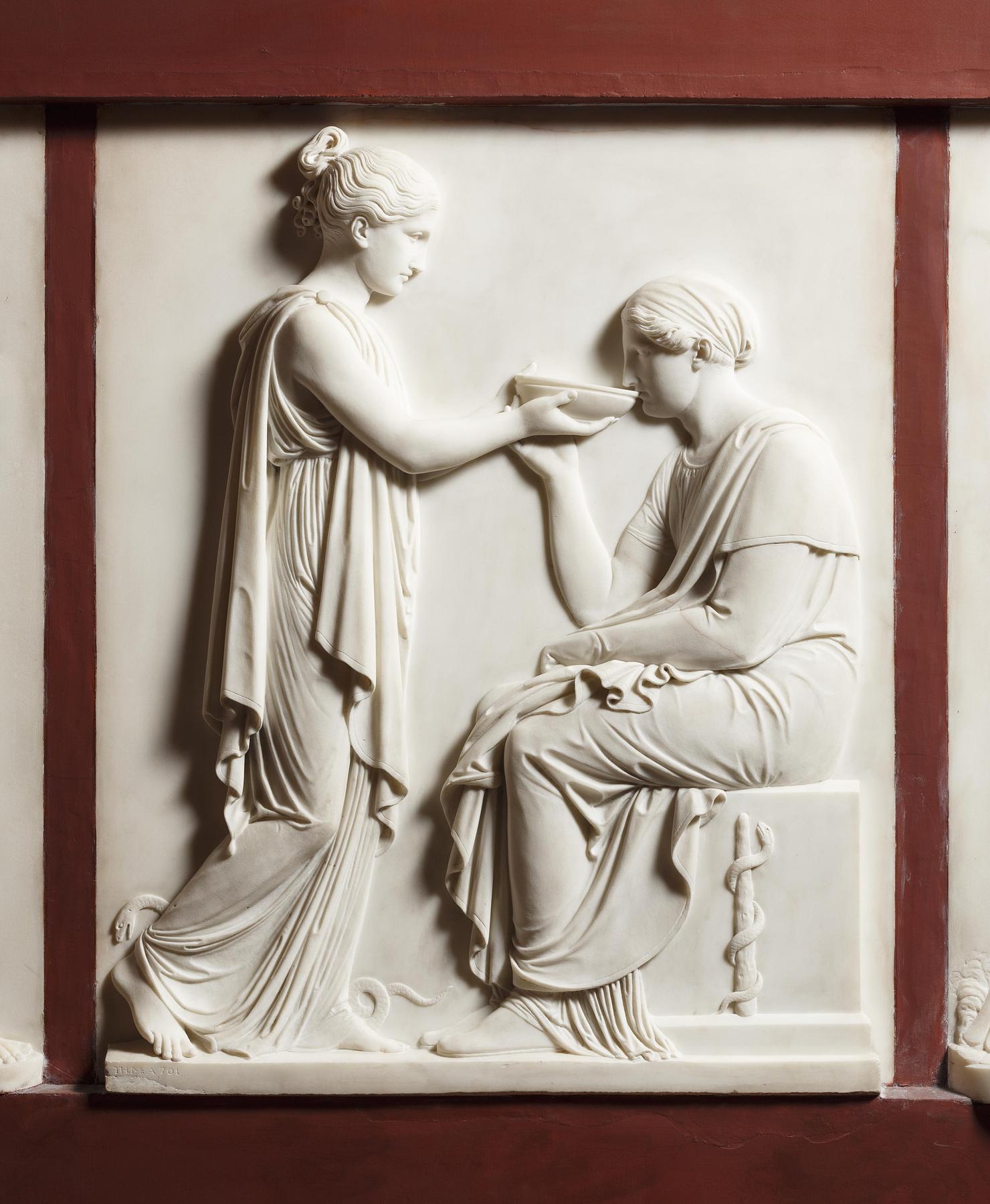Auguste Böhmer Gives Her Mother a Healing Drink, A701