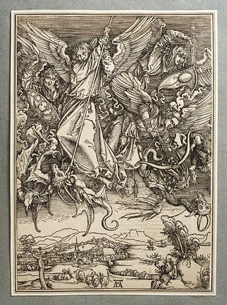 E174 Saint Michael Fighting the Dragon