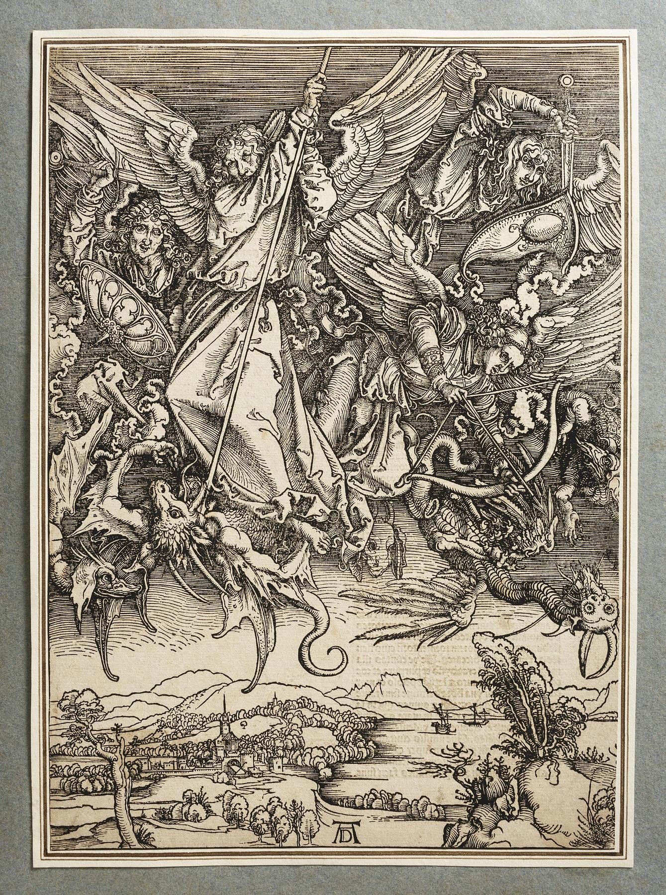 Saint Michael Fighting the Dragon, E174