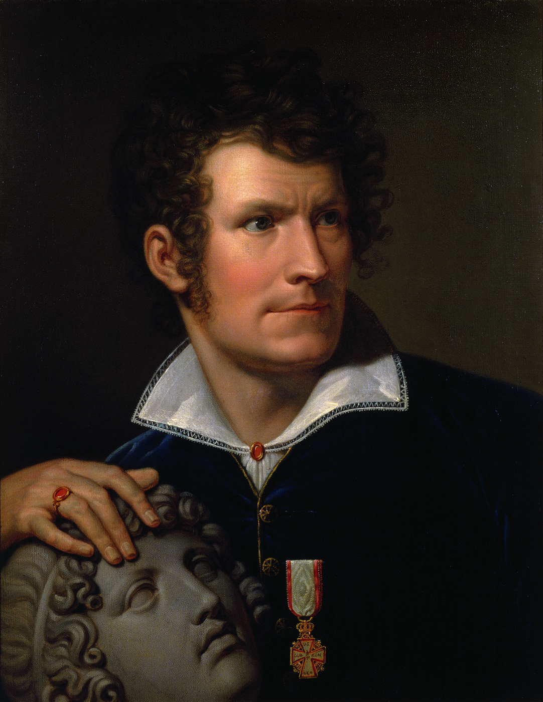 Portrait of Thorvaldsen, B428