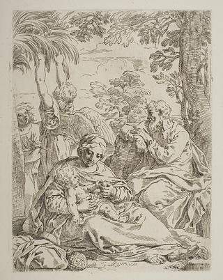 E1733 Rest on the Flight into Egypt