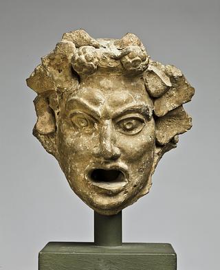 H1055 Water spout in the shape of a theatre mask