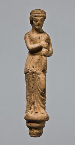 H1049 Statuette of a woman holding an alabastron