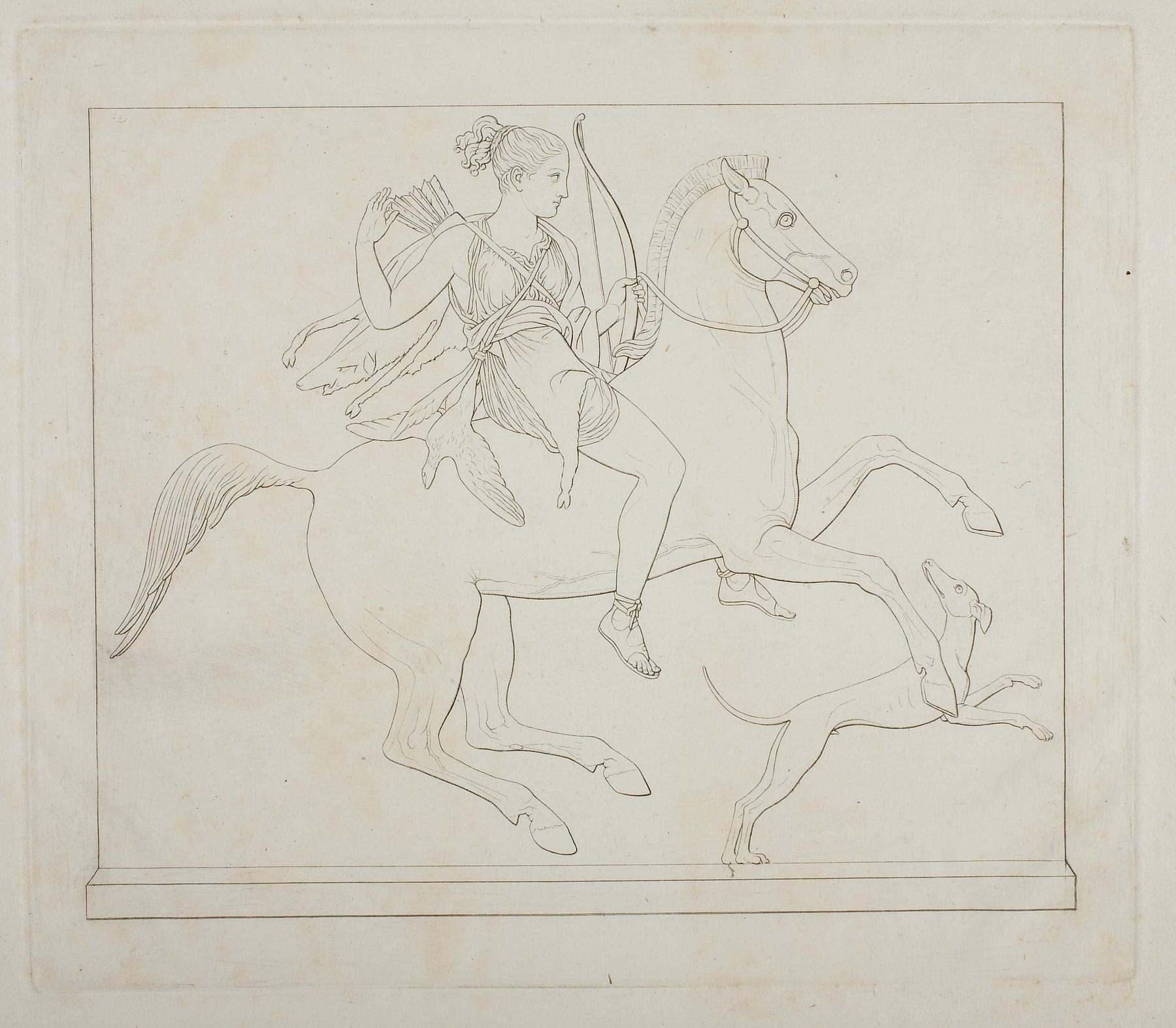 Huntress on a Horse, E75e