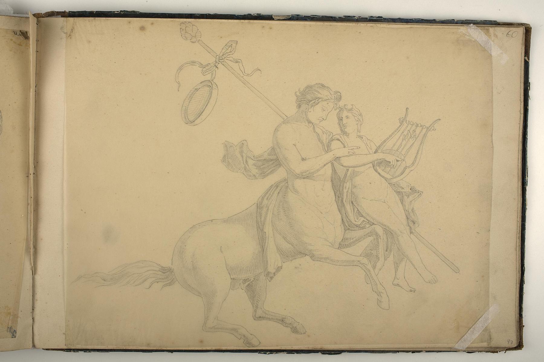 Chiron and Achilles (?), D1827,97
