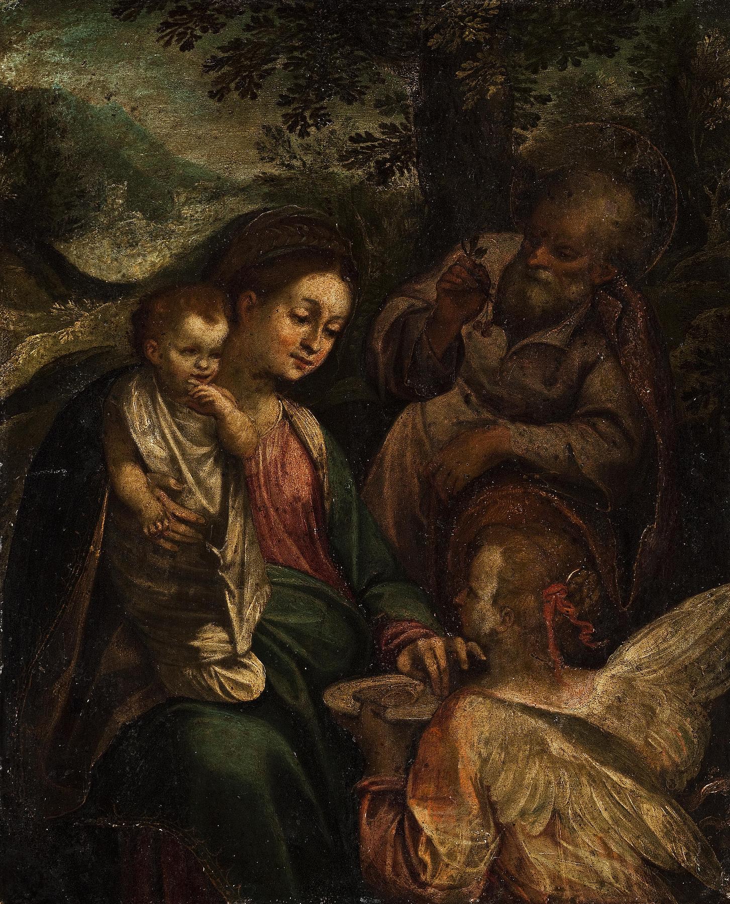 Rest on the Flight into Egypt, B12