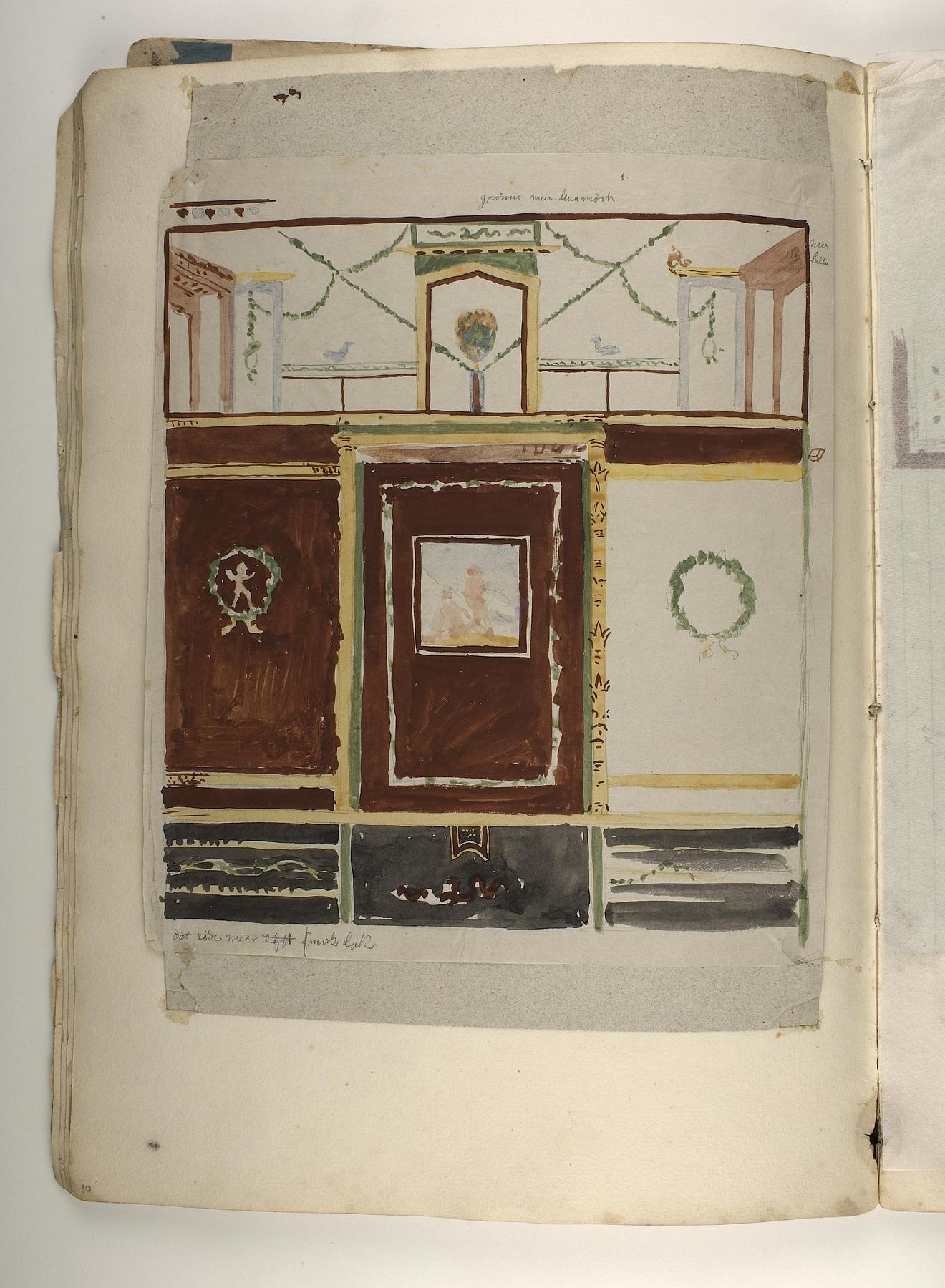 Wall decoration, D1828,10