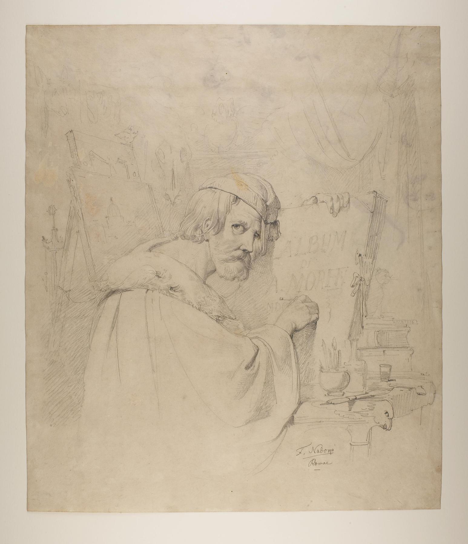 Franz Johann Heinrichs selvportræt(?), D766