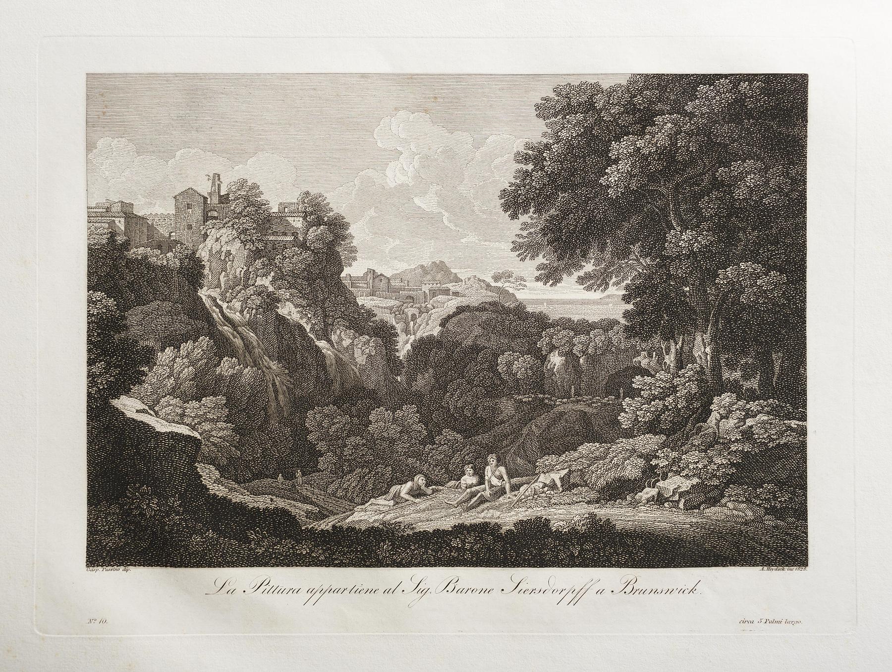 Landscape with Figures in a Rocky Landscape, E627,10