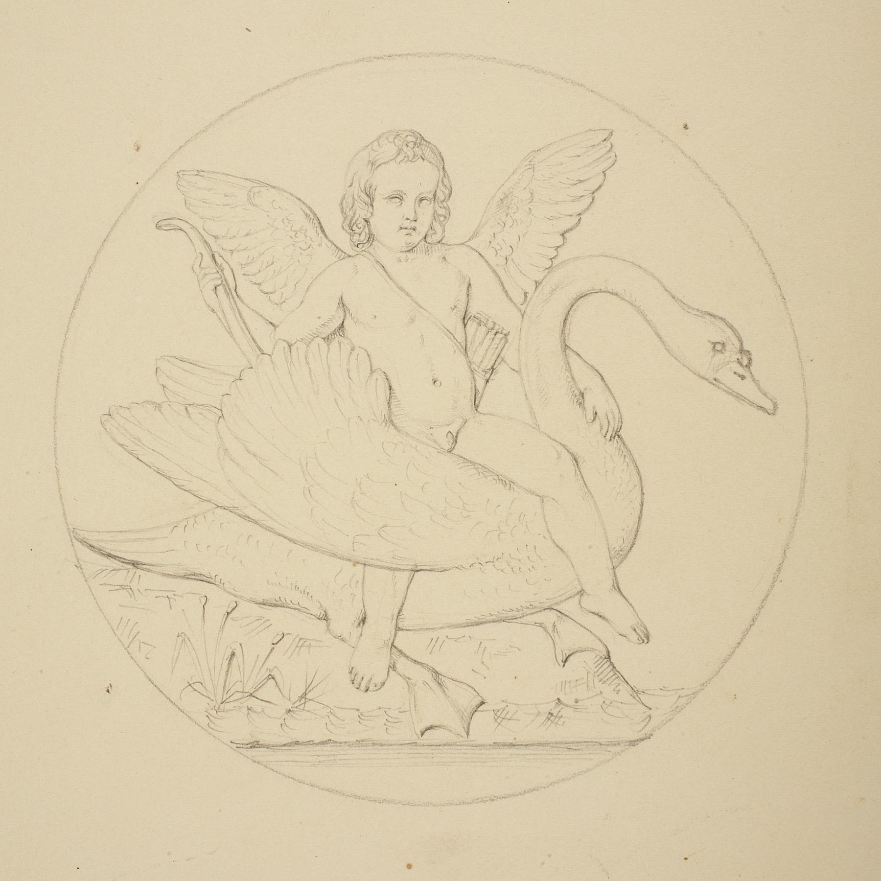 Cupid on a Swan, D352