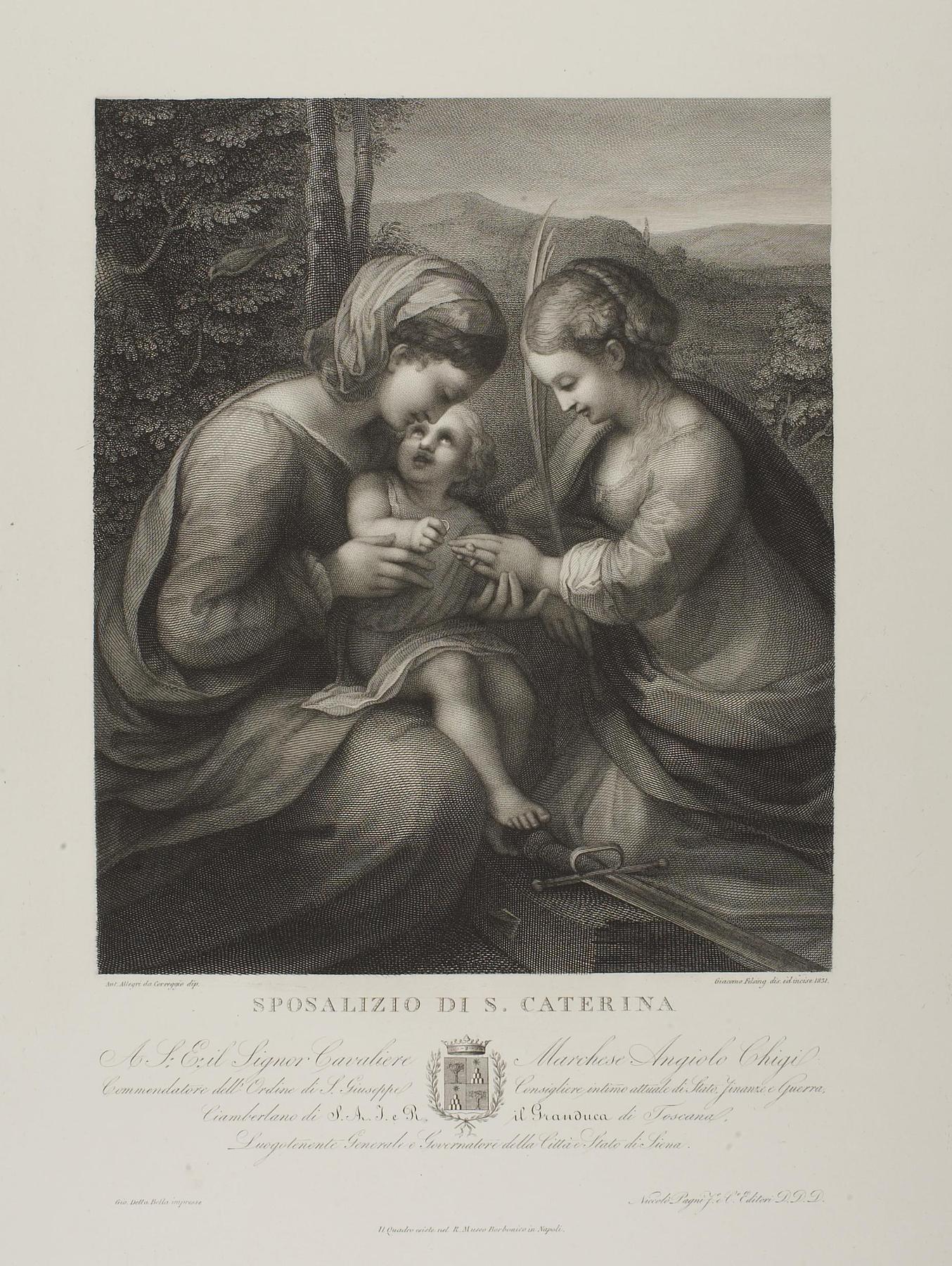 The Mystic Marriage of Saint Catherine, E516