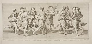 E281 Apollo danser runddans med de ni muser