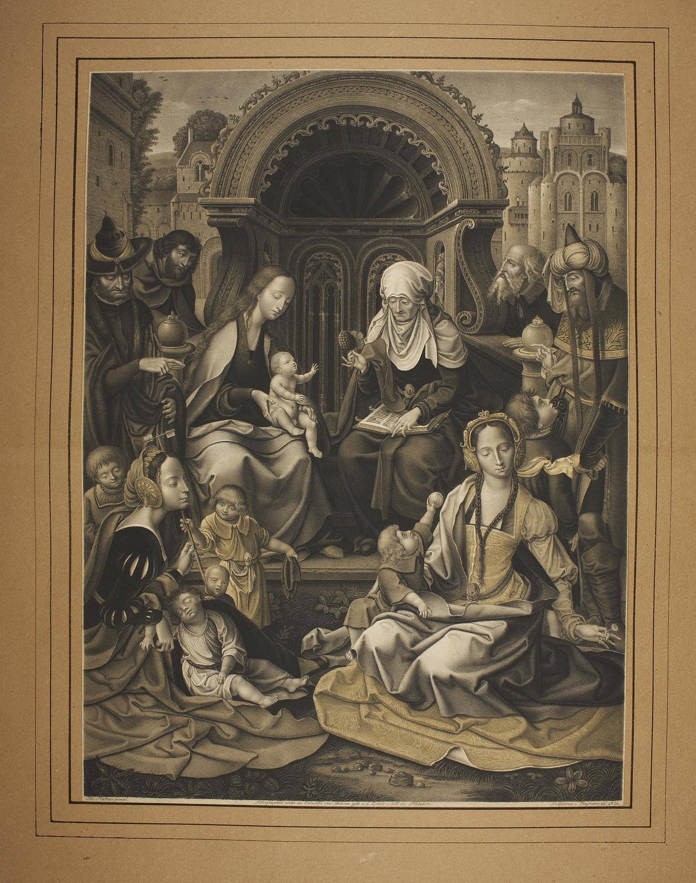 The Holy Family, E1287