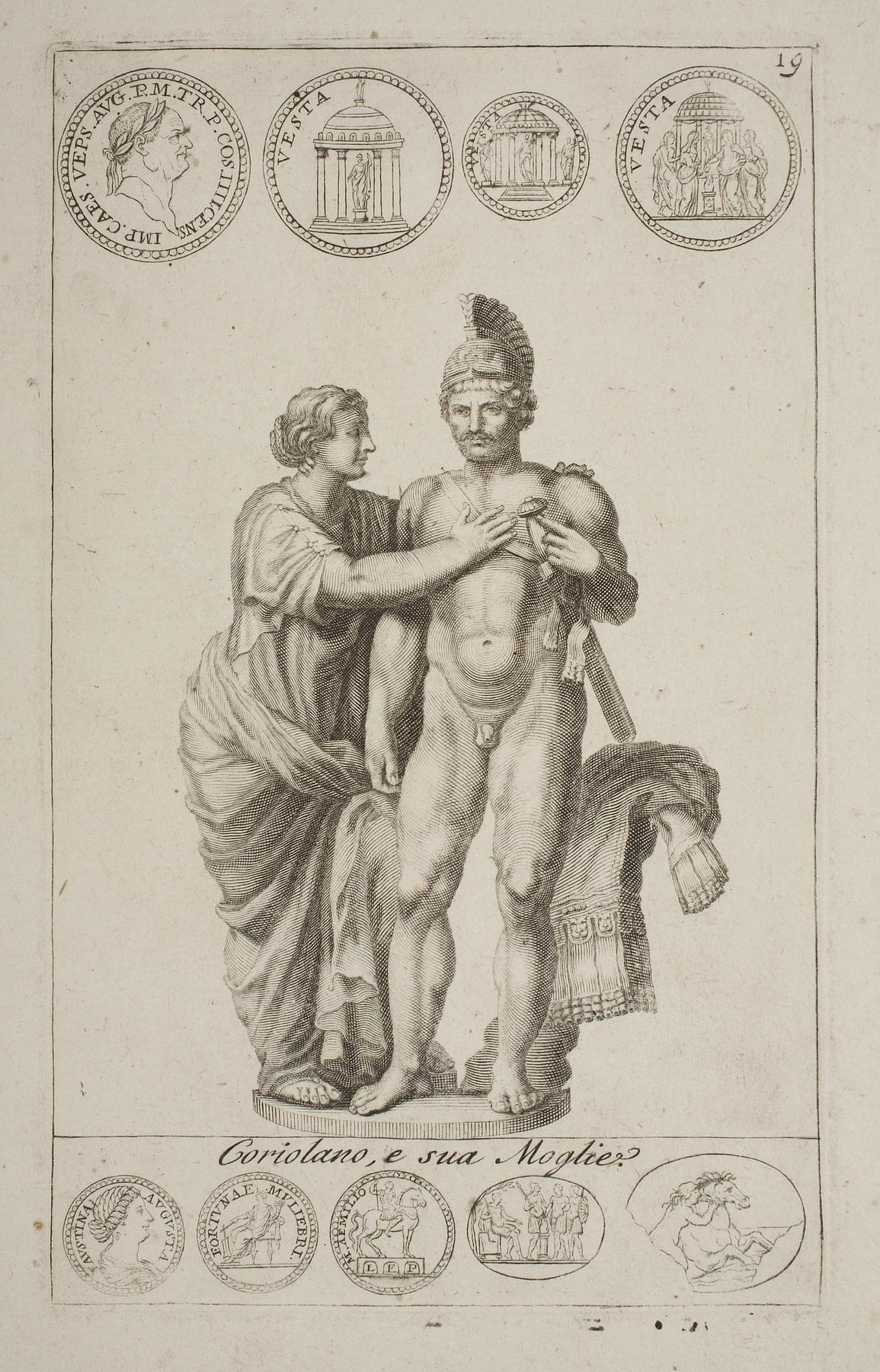Gaius Marcius Coriolanus and his wife, E1521