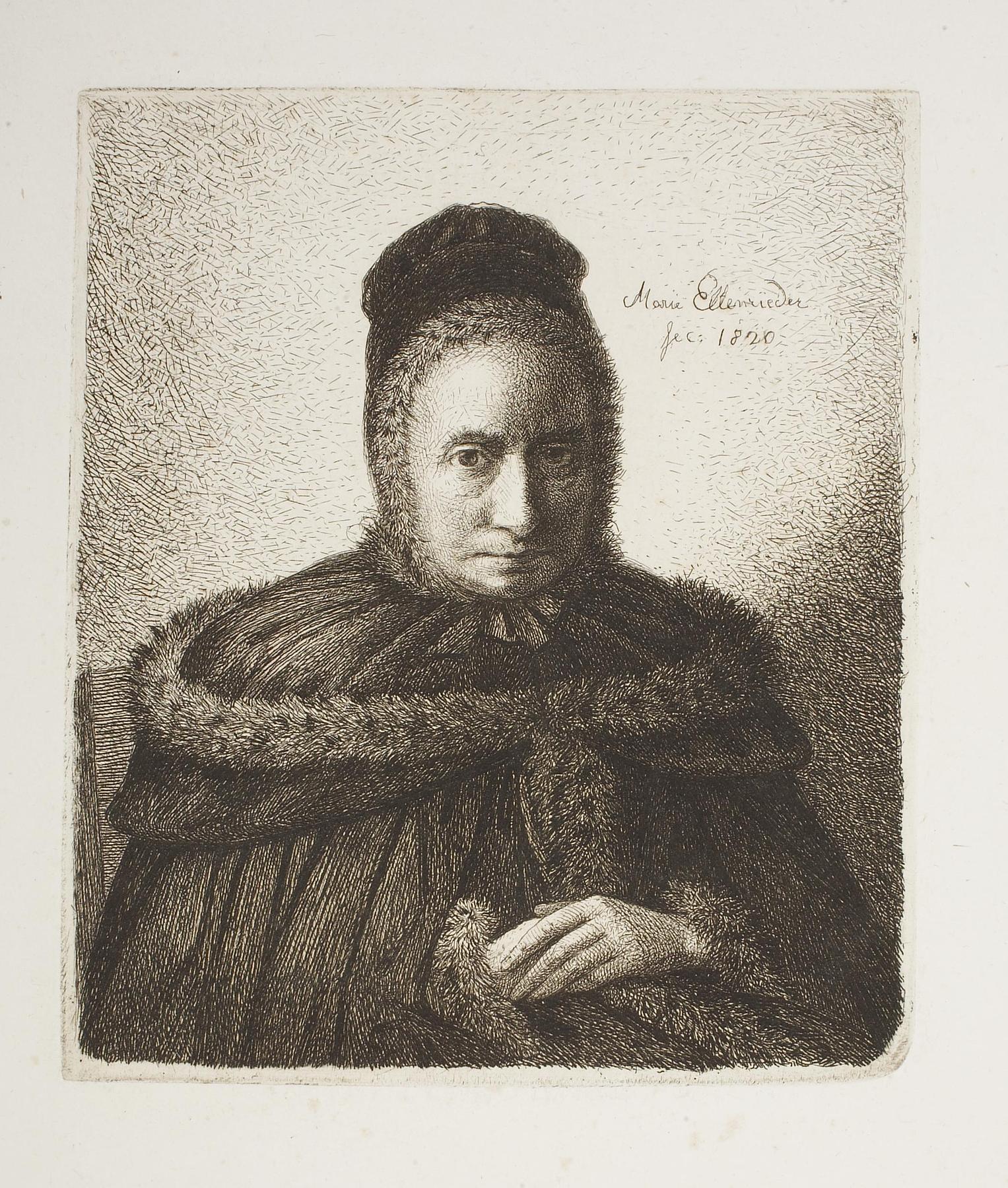 Kunstnerens mor, E502