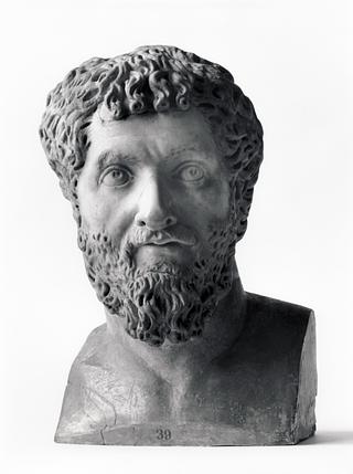 H1439 Portrait sculpture of emperor Septimius Severus