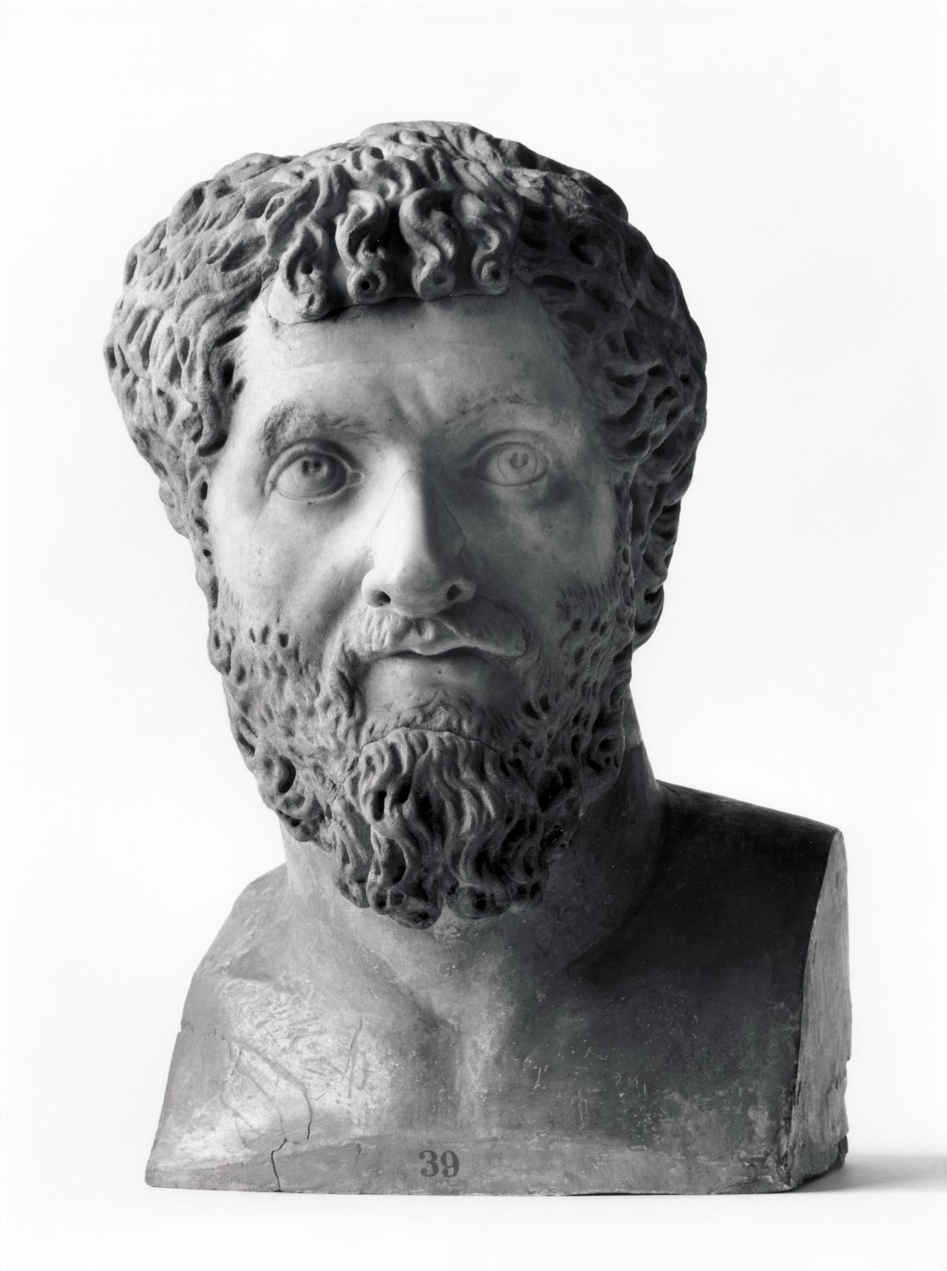 Portrætskulptur af kejser Septimius Severus, H1439