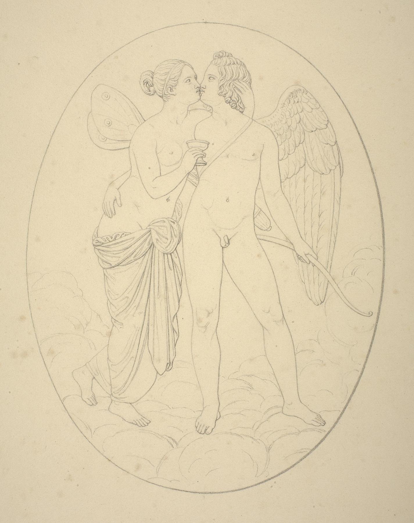 Psyche and Cupid, D345