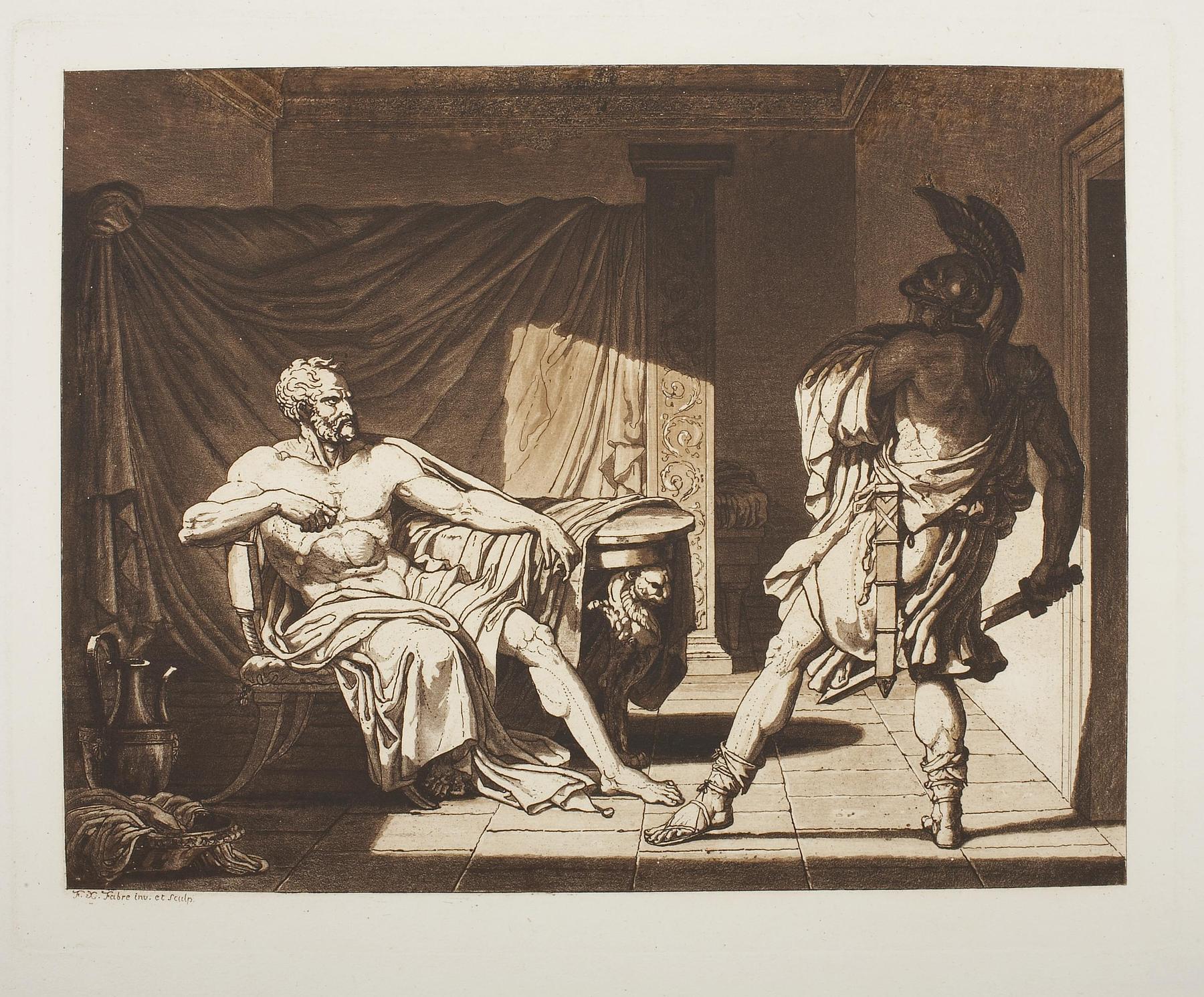 Gaius Marius og den romerske soldat i Minturnae, E507