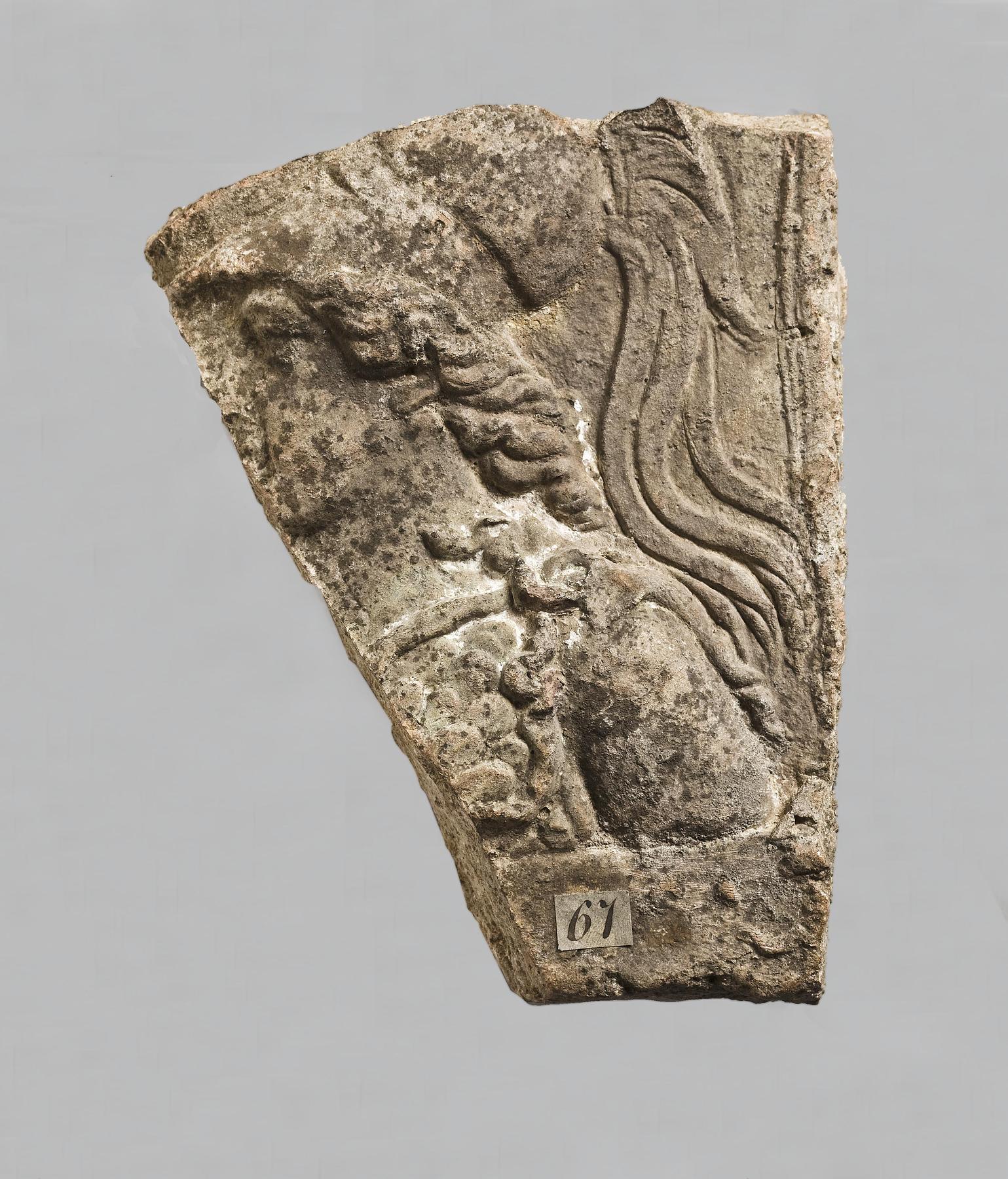 Campana relief with bust of Minerva, H1067