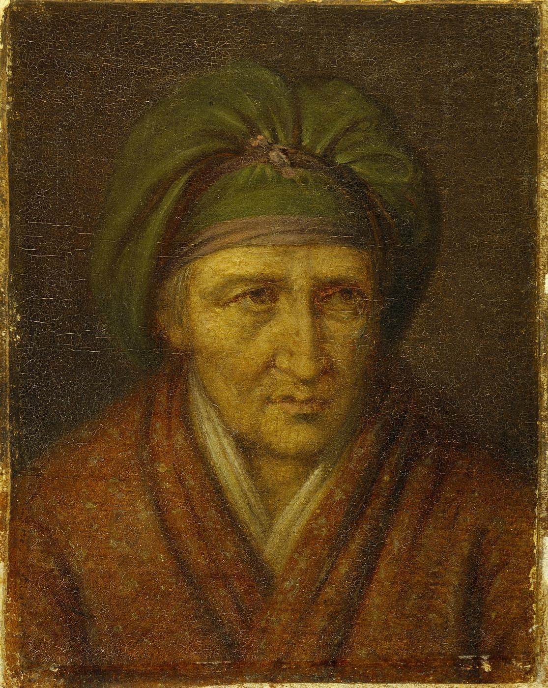 Portræt af Orsola Polverini Narlinghi, Thorvaldsens værtinde i Rom 1800-1804, B448