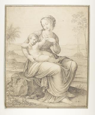 D774 The Virgin with the Child on her Lap