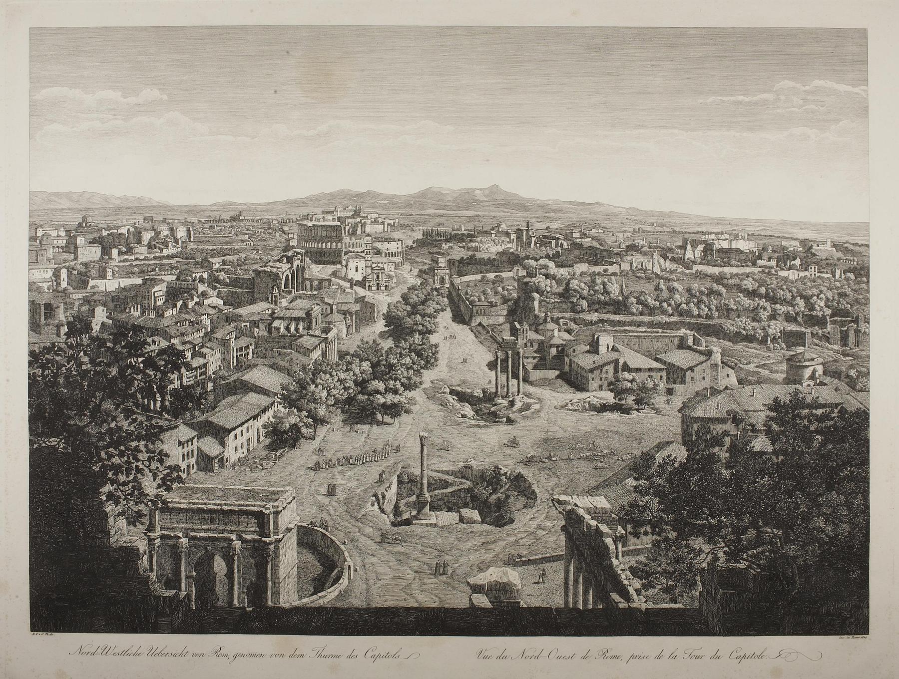 View of Rome from Capitol, E1064