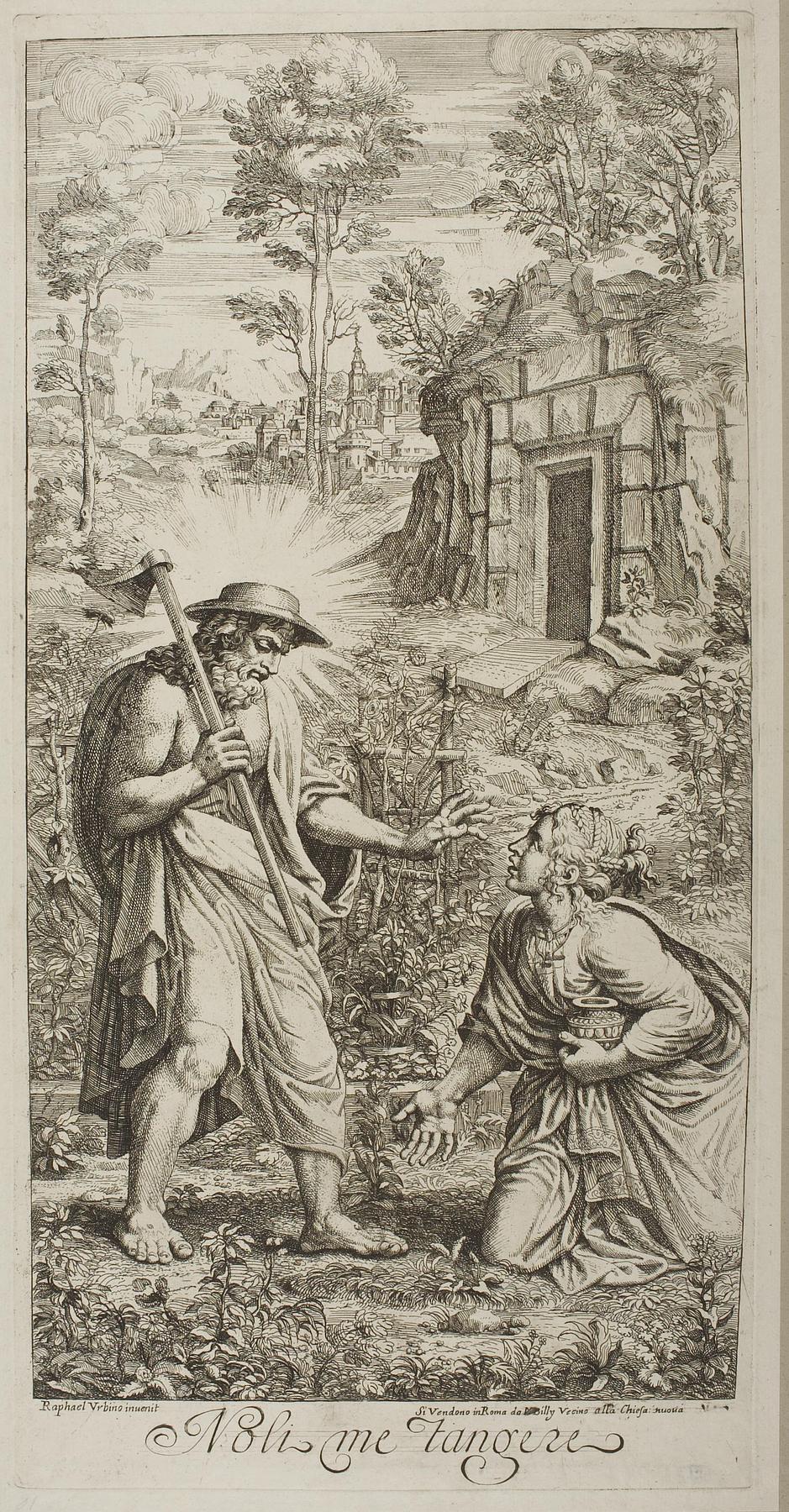 Noli Me Tangere, Kristus som urtegårdsmand og Maria Magdalena, E284