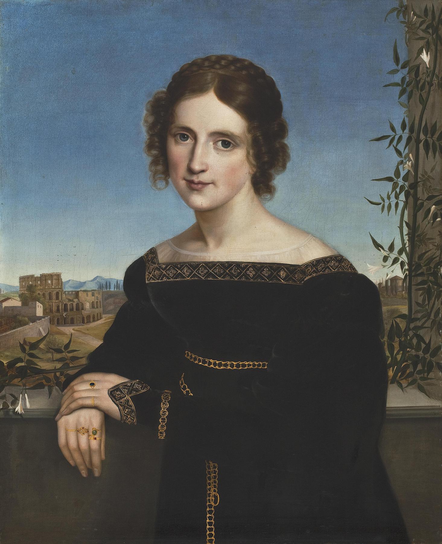 Portrait of Franziska ("Fanny") Caspers, B440