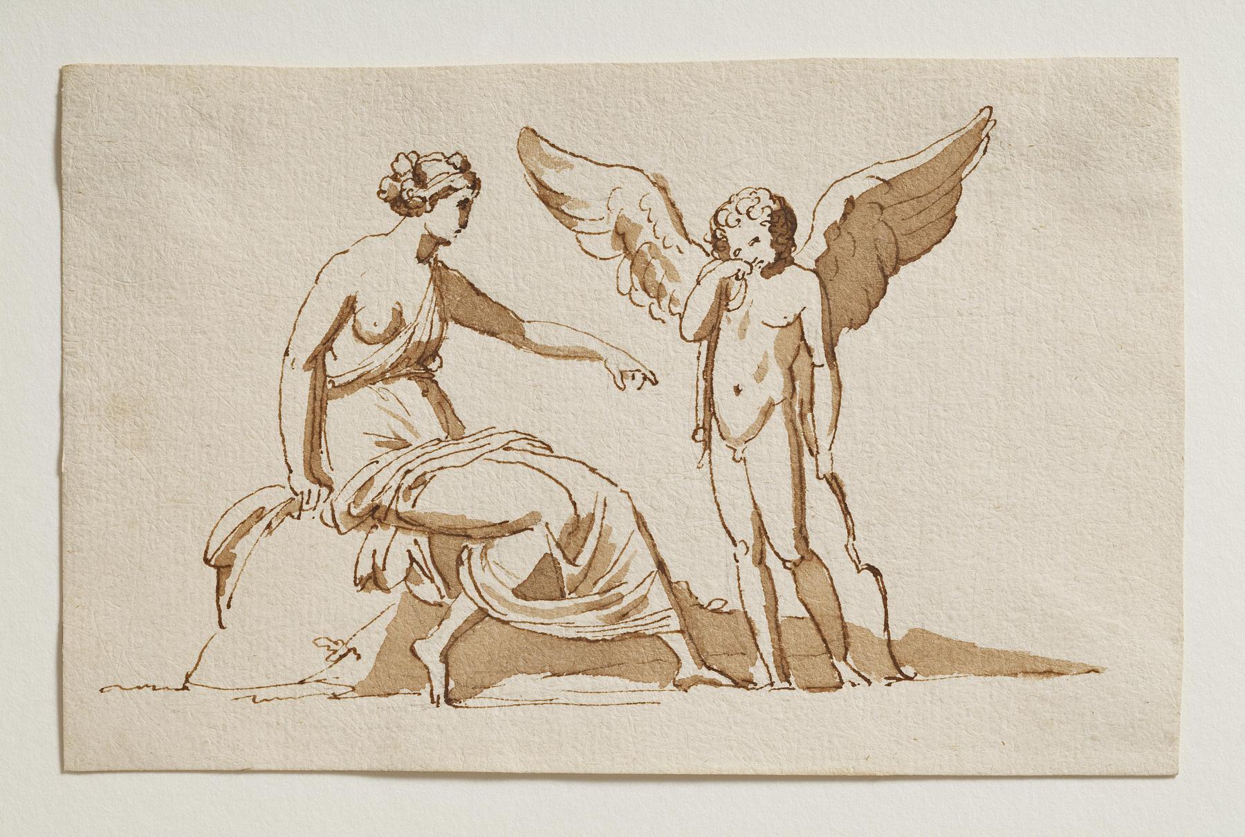 Cupid Complains to Venus about a Bee Sting, C773