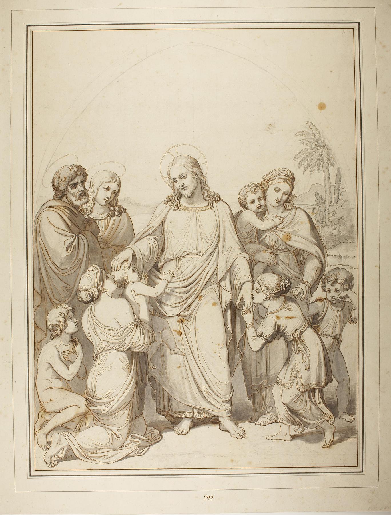 Christ Blessing the Children, D775