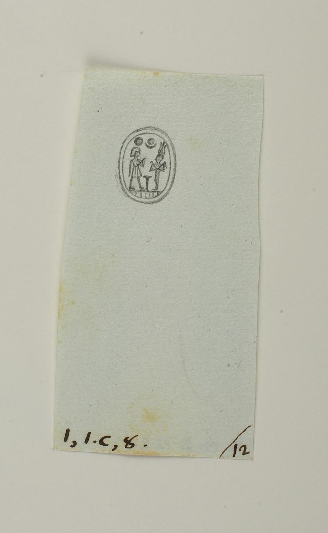 Hieroglyph-signet, D1228