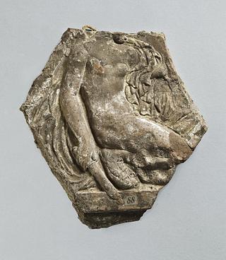 H1088 Campana relief with kneeling woman (Victoria)