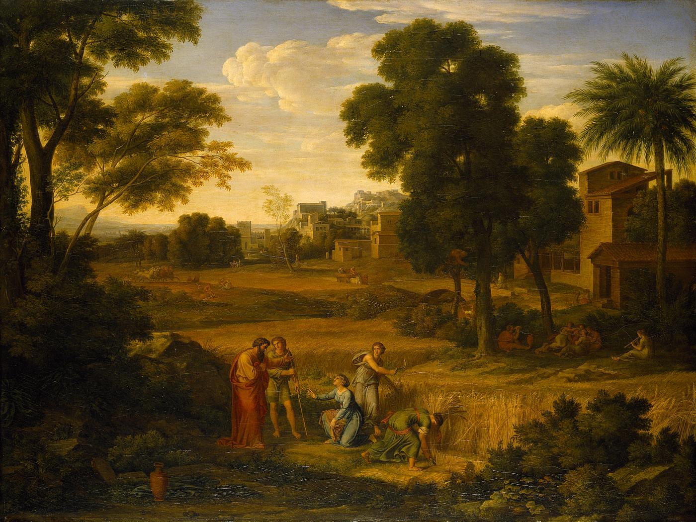 Heroic Landscape with Ruth and Boas, B158