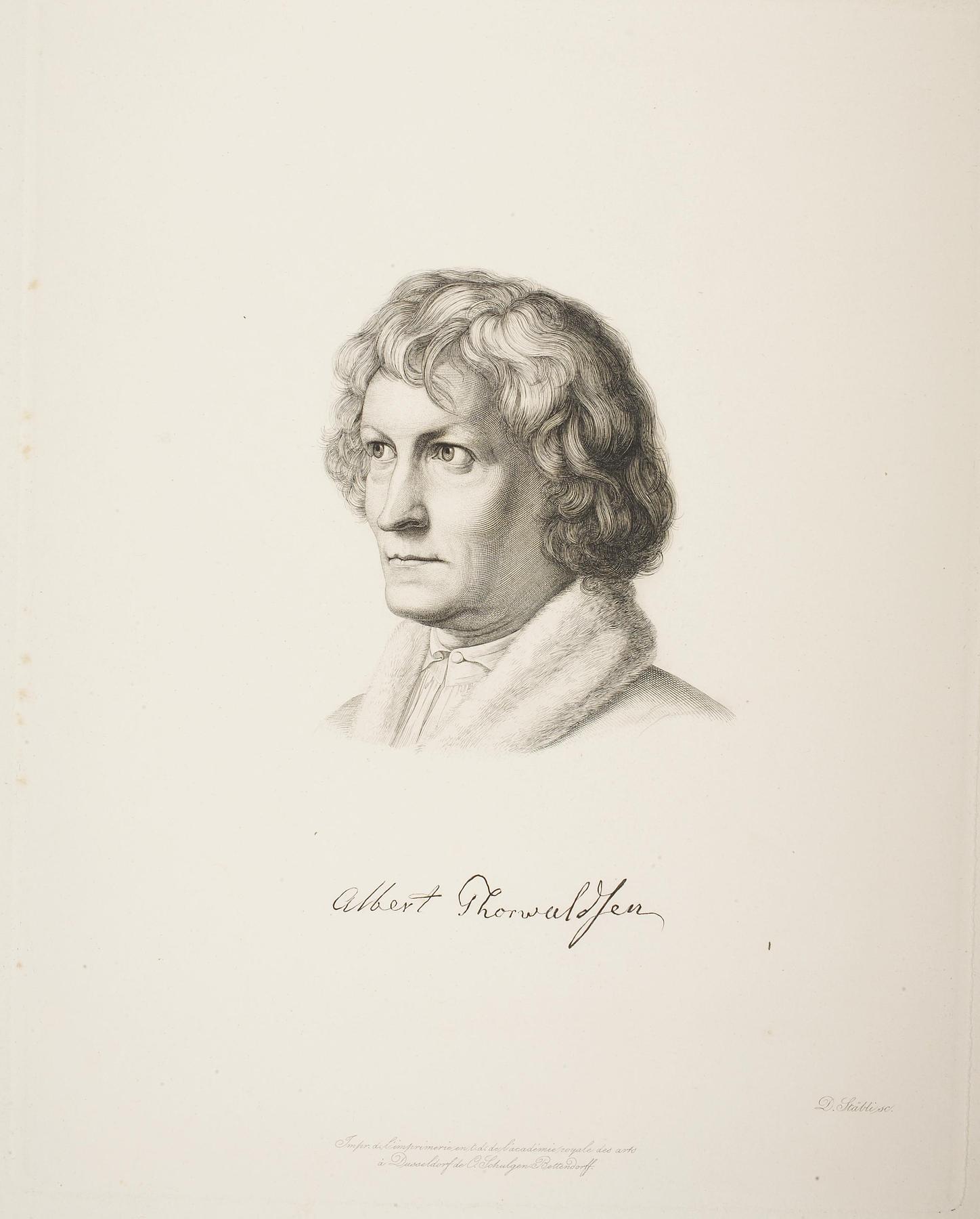 Portrait of Thorvaldsen, E13