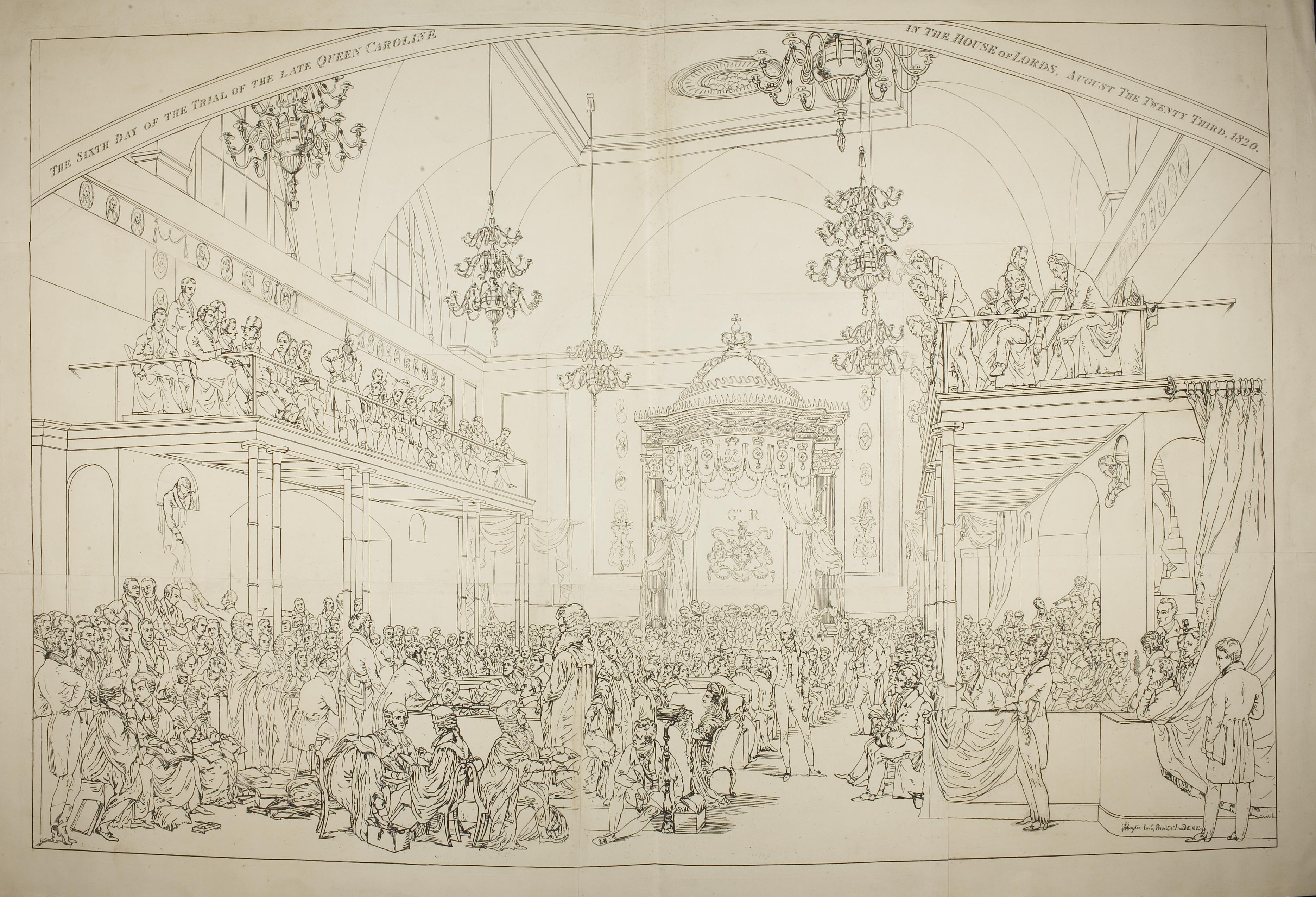The Sixth Day of the Trial of the Late Queen Caroline 1820