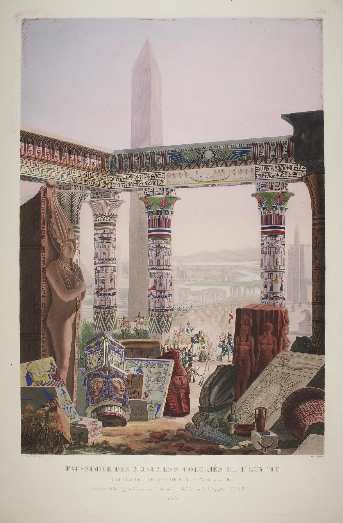 Fac-simile des Monumens Coloriés de l'Egypte, E2244
