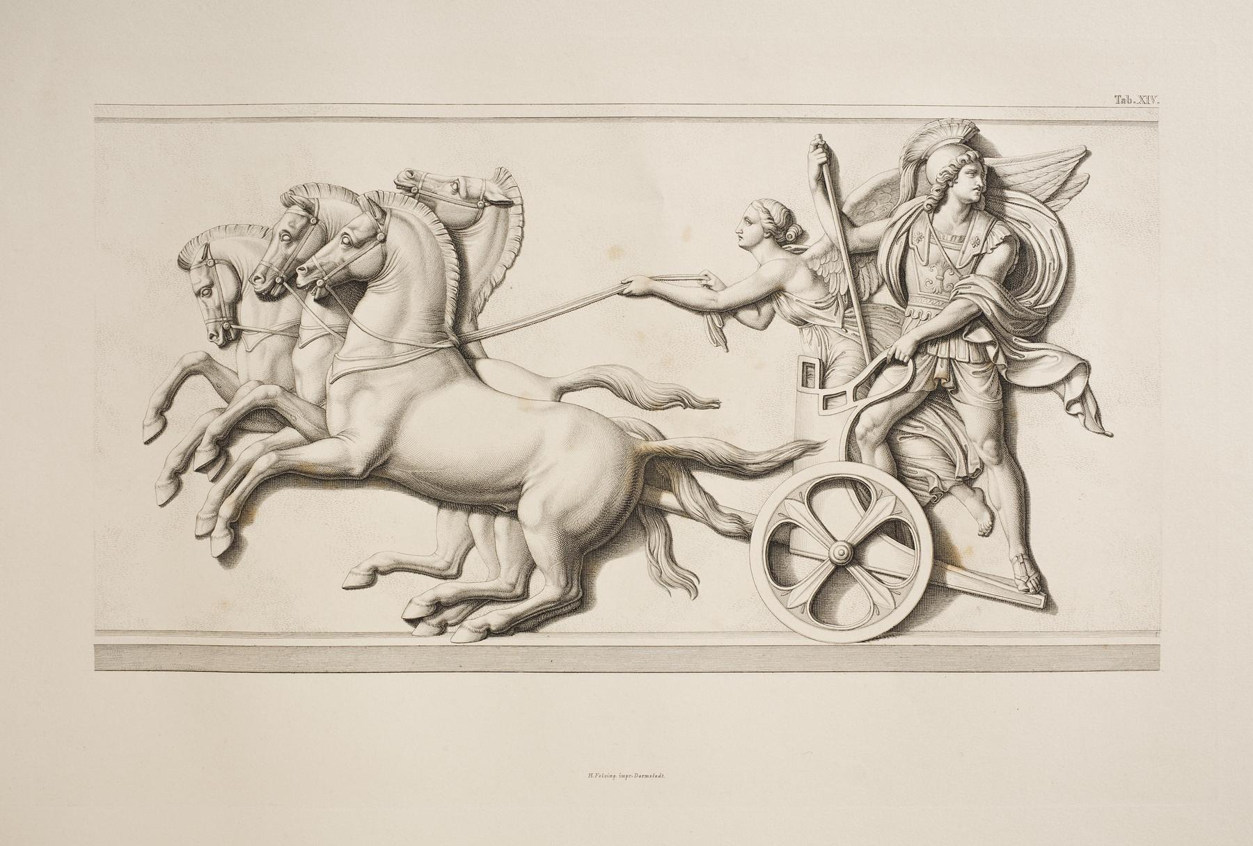 Alexander the Great in His Triumphal Chariot, E35,14