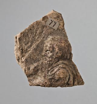 H1077 Campana relief with head of silenus
