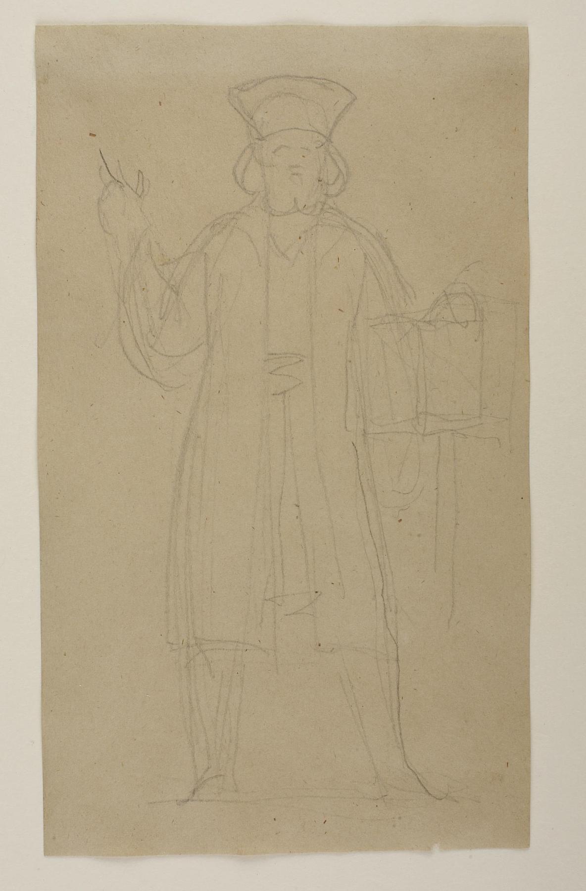 Mandlig figur, reformator (?), C1148