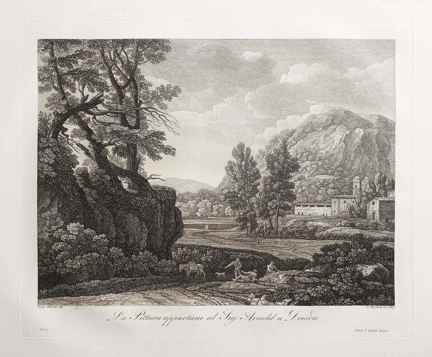 Landscape with a Figure Attended by a Dog and a Donkey, E627,9