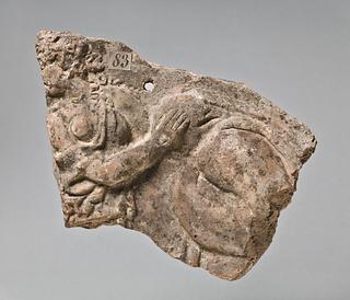 H1083 Campana relief with woman (maenad) and a veiled figure