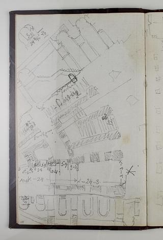 D1778,14 Colosseum, plan og snit