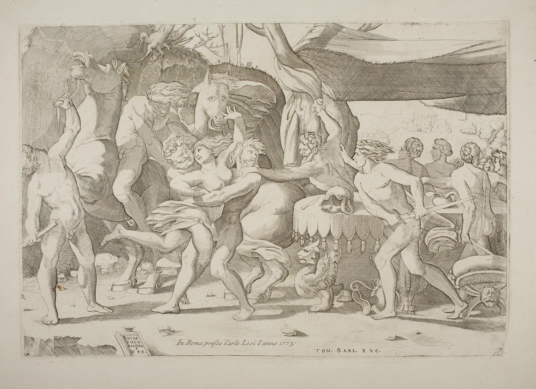 Slaget mellem Lapiterne og kentaurerne, E1773