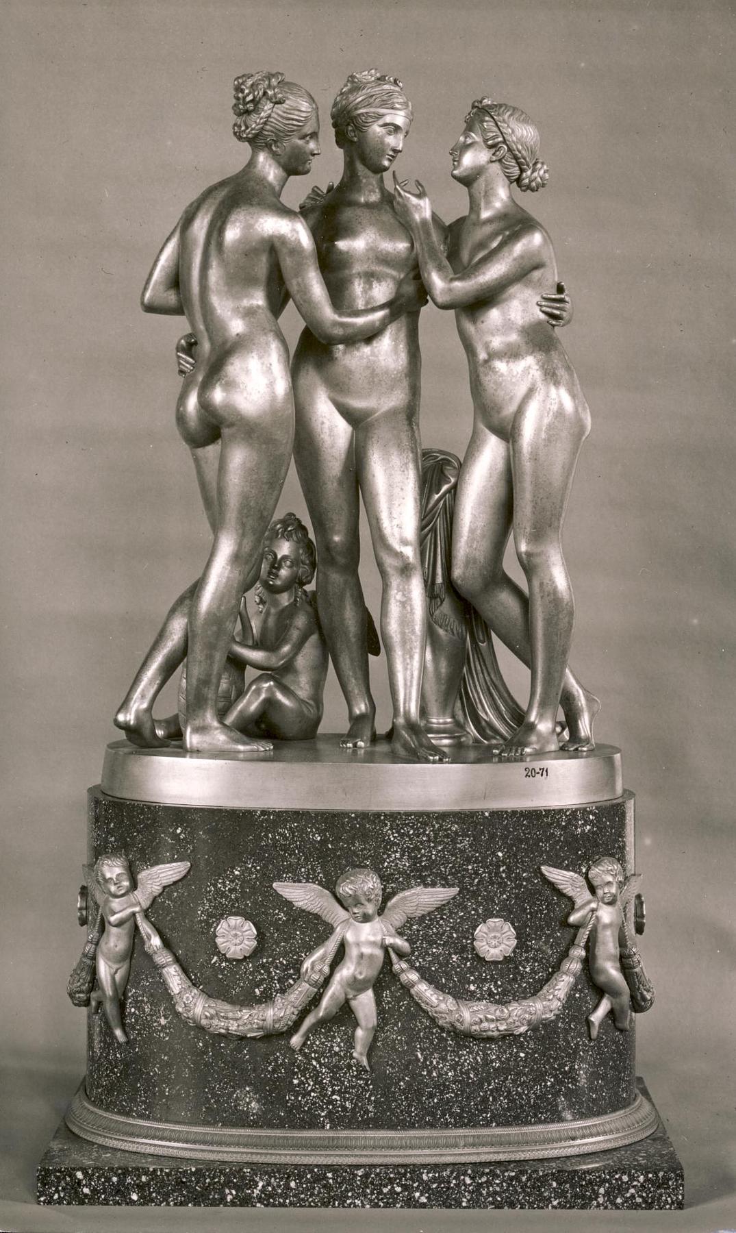 Cupid and the Graces, AX264